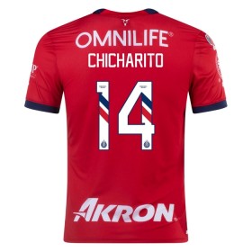 CD Guadalajara Chicharito 14 Hjemmedrakt 2023-24 Kortermet